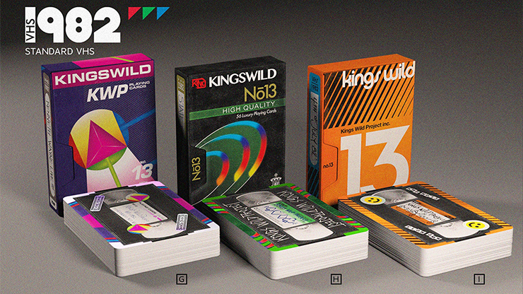 1982 VHS-Kenneth Playing Cards by Kings Wild Project