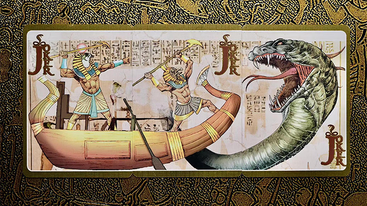 Egypt Mythology Premium Edition (Ruby) Playing Cards
