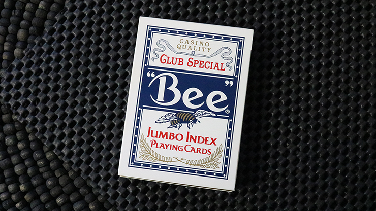 Cards Bee Poker Jumbo Index (Blue)