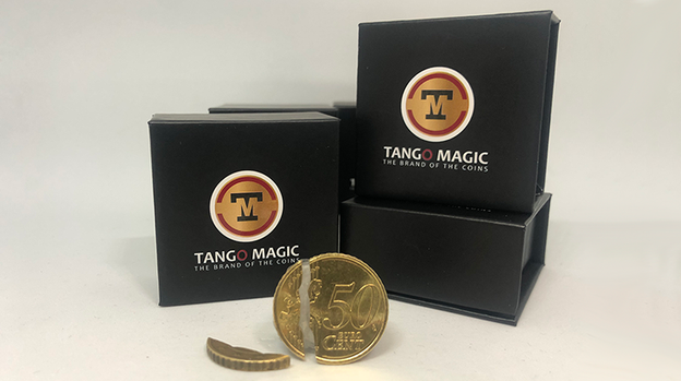 Bite Coin - (Euro 50 Cent - Internal With Extra Piece) by Tango - Trick (E0043)