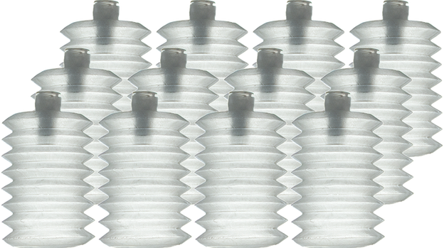 Squeaker Accordian Double-Voice - Medium (12 Pack) - Trick