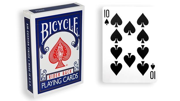 Blue One Way Forcing Deck (10s)