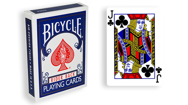 Blue One Way Forcing Deck (jc)