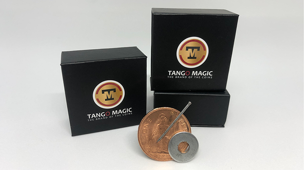 Magnetic Coin English Penny (D0027)by Tango - Trick
