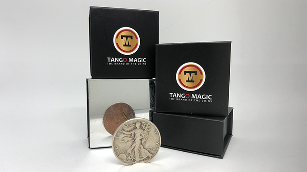 Tango Silver Line Copper and Silver Walking Liberty/English Penny (D0120) by Tango