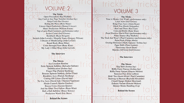 Talk About Tricks (Vol 1 thru 3) by Joshua Jay - Video Download