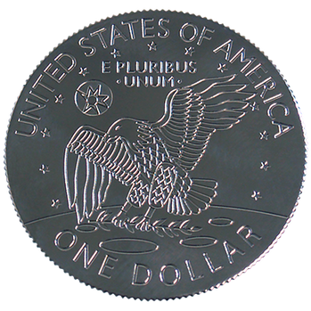 Eisenhower Palming Coin (Dollar Sized)by You Want it We Got it - Trick