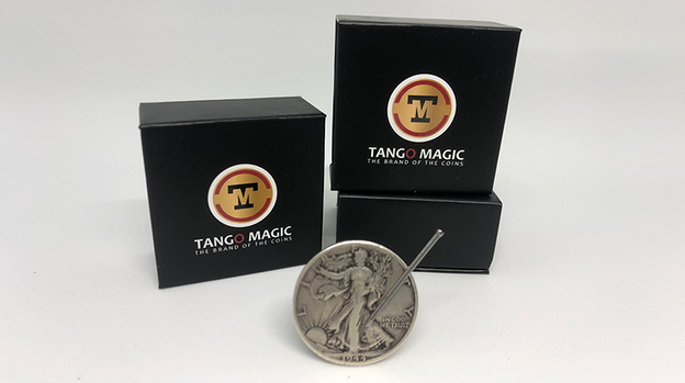Magnetic Coin Walking Liberty (D0136) by Tango