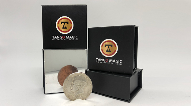 Copper and Silver Half Dollar 1964 (D0140) by Tango - Tricks