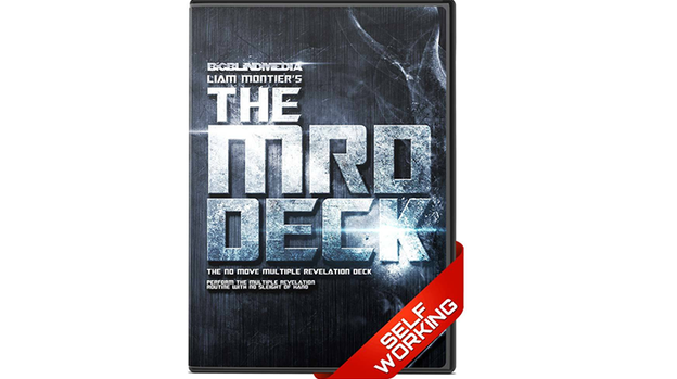 BIGBLINDMEDIA Presents The MRD Deck Red (Gimmick and Online Instructions) - Trick