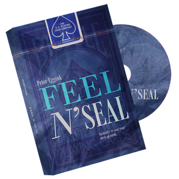 Feel N' Seal Red (DVD and Gimmick) by Peter Eggink - DVD