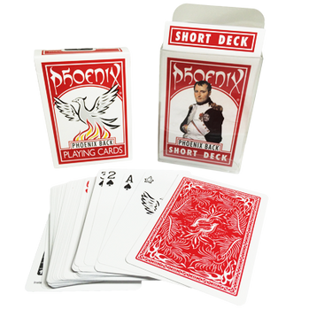 Phoenix Short Deck Red (Casino Quality) by Card-Shark - Trick
