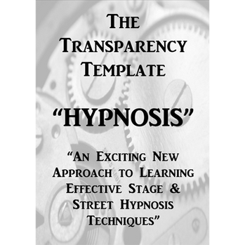 The Transparency Template by Jonathan Royle - ebook