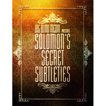 Solomon's Secret Subtleties by David Solomon - Video Download