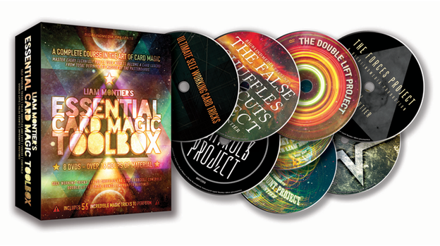 BIGBLINDMEDIA Presents Liam Montier's Essential Card Magic Toolbox (8 DVD set) - DVD