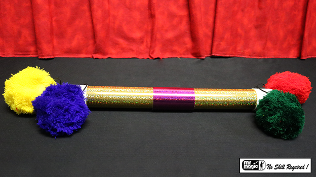 Super Pom Pom Stick (Glitter) by Mr. Magic - Trick