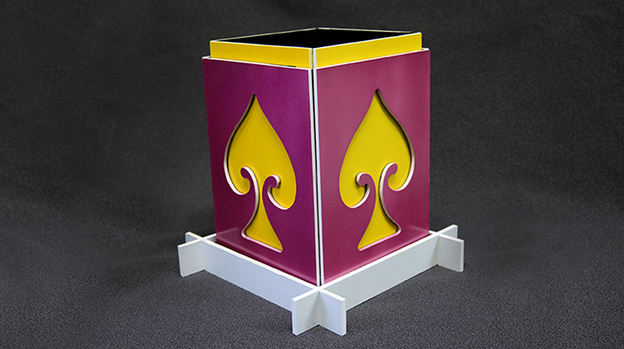 Square Circle Folded (Plastic) by Mr. Magic