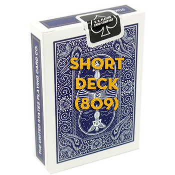 Short Bicycle Mandolin Deck 809 (Blue)