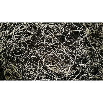 Joe Rindfleisch's Executive Rubber Bands (B&W Combo) by Joe Rindfleisch - Trick