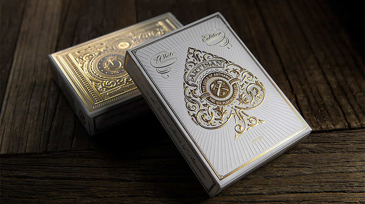 Artisan Playing Cards (White) by theory11
