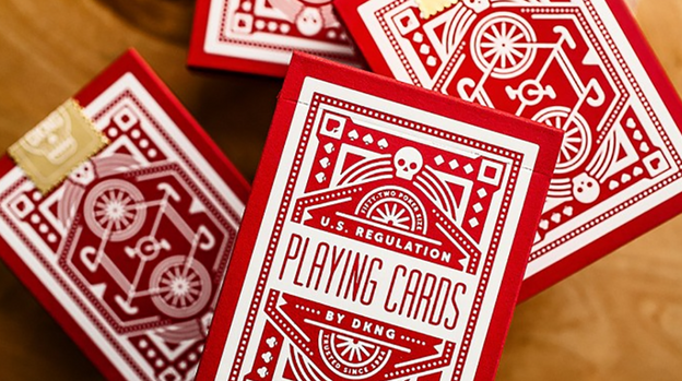 DKNG (Red Wheel) Playing Cards by Art of Play