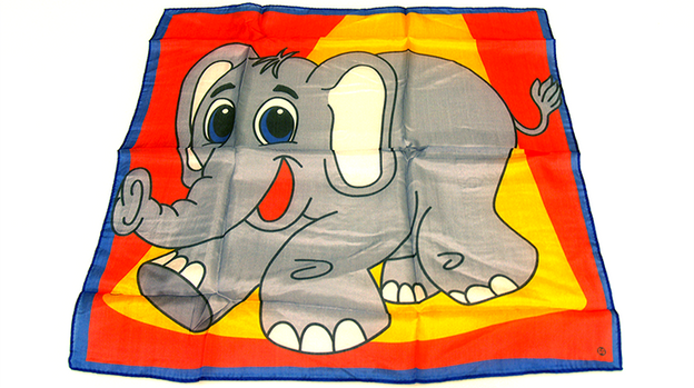 Silk 18 inch Elephant from David Ginn and Magic by Gosh - Trick