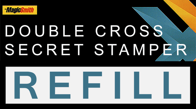 Secret Stamper Part (Refill) for Double Cross by Magic Smith - Trick