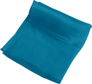 Silk 18 inch (Turquoise) Magic by Gosh - Trick