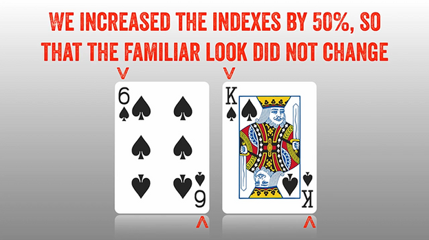 Phoenix Deck Large Index (Blue) by Card-Shark