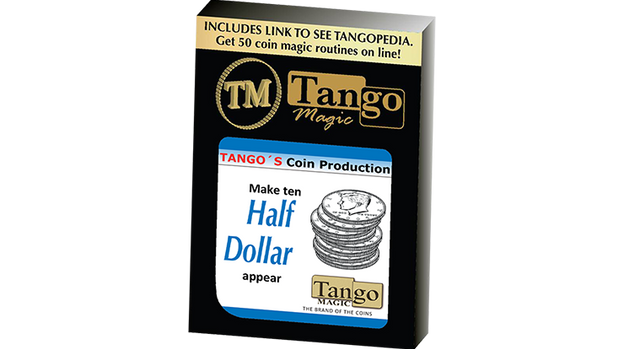 Tango Coin Production - Half Dollar D0186 (Gimmicks and Online Instructions) by Tango - Trick