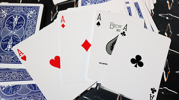 Bicycle Standard Blue Poker Cards (New Box)