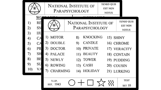 Lexicology 2.0 With Telepathy Card by Paul Carnazzo - Trick