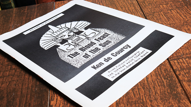 The Blood Fest of the Sun by Ken De Courcy - Book