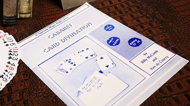 Cabaret Card Divination by Billy McComb and Ken de Courcy - Book