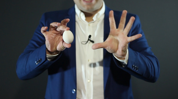 Silk to Egg PRO (White) by João Miranda - Trick