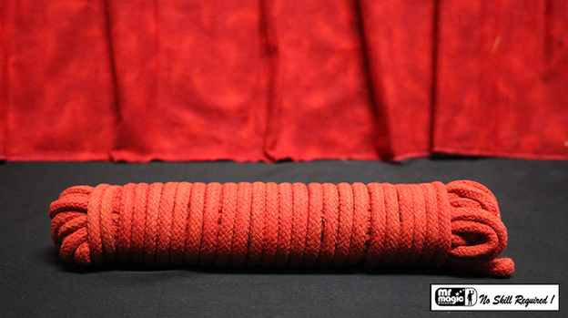 Cotton Rope (Red) 50 ft by Mr. Magic - Trick