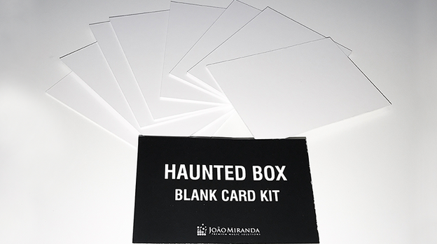 Blank Card Kit for Haunted Box by João Miranda - Trick