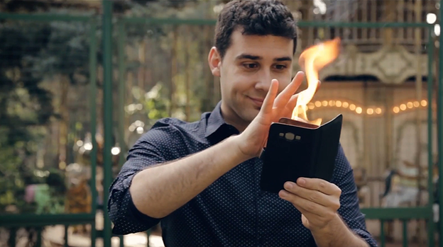 Fire Phone Case (Regular) by Martin Braessas - Trick