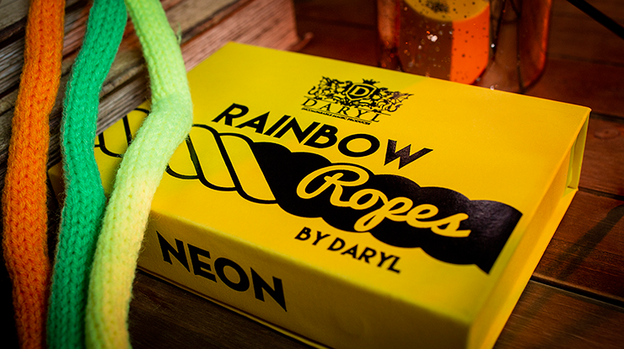 Rainbow Ropes Remix NEON (Gimmicks and Online Instruction) by DARYL - Trick