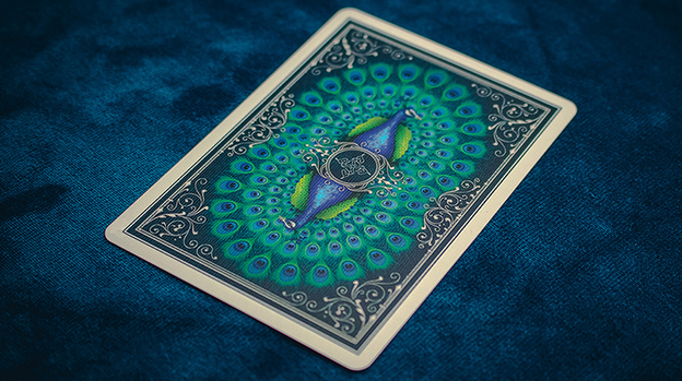 Limited Edition Peacocks Playing Cards by Rocsana Thompson