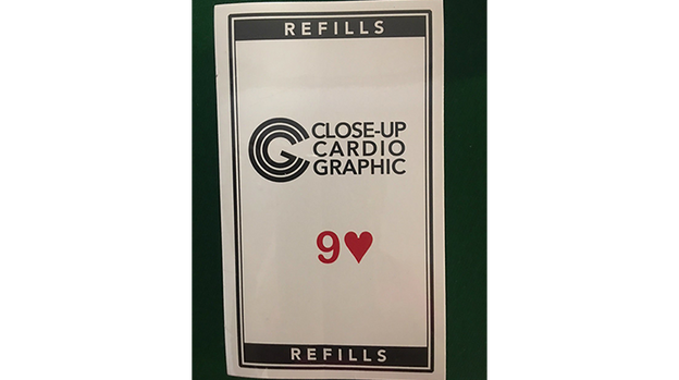 9H Refill Close-up Cardiographic by Martin Lewis - Trick