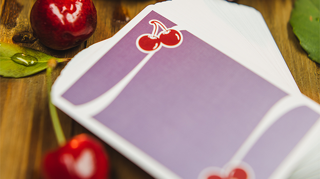 Cherry Casino (Desert Inn Purple) Playing Cards by Pure Imagination Projects