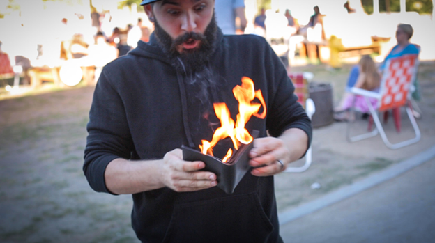 The Aficionado Fire Wallet by Murphy's Magic