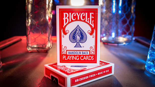 GT Speedreader Marked Deck Standard Version (Bicycle 809 Mandolin Red) Plus Online Effect