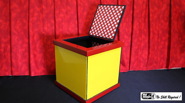Mirror Box (Wood/Folded) by Mr. Magic - Trick