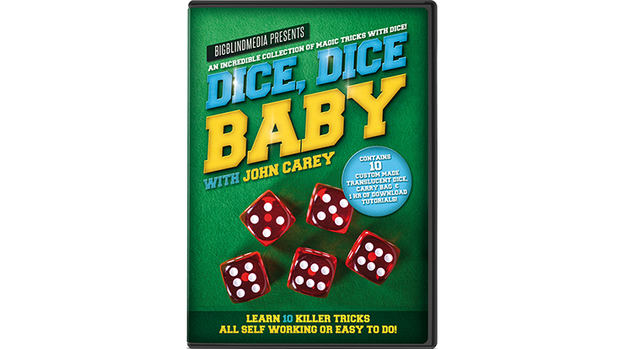 BIGBLINDMEDIA Presents Dice, Dice Baby with John Carey (Props and Online Instructions) - Trick