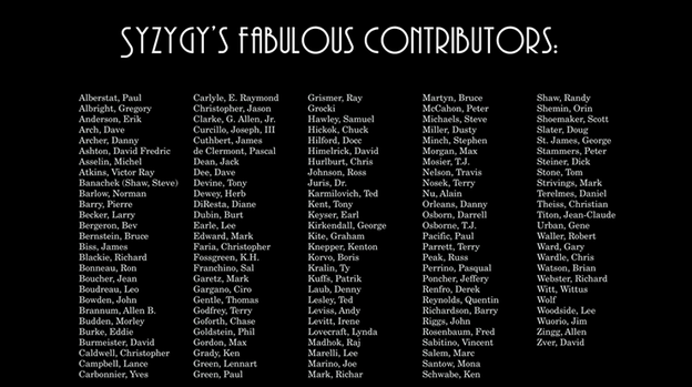 SYZYGY 1-6 Hardbound by Lee Earle - Book