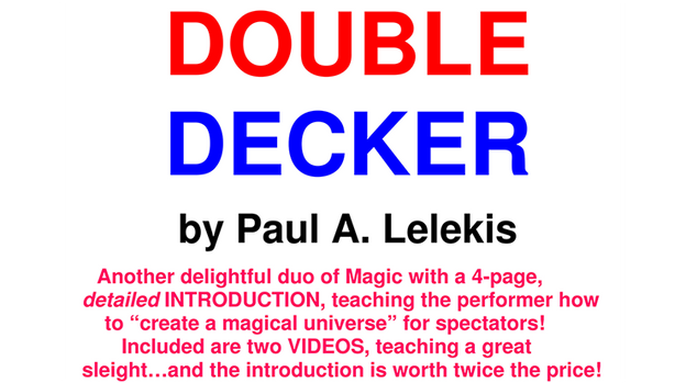 DOUBLE DECKER by Paul A. Lelekis - Mixed Media Download