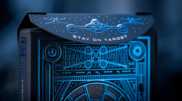 Star Wars Light Side (Blue) Playing Cards by theory11