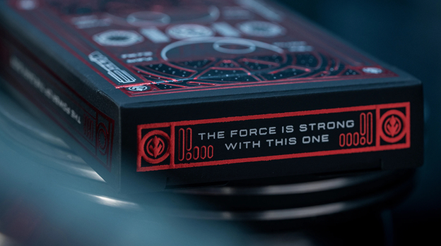 Star Wars Dark Side (RED) Playing Cards by theory11